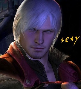  dante sparda form devil may cry 4 cus i amor HIM AND WHAT 2 DO EVERY THING TO HIM if tu konw what im talking about wink wink nudge nudge : )
