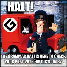  W00t! Grammar Nazi's FTW!