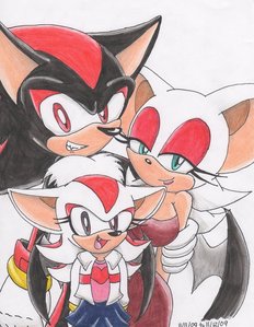  i mostly think its shadow but rouge is a treasure hunter also knukels
