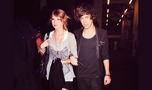 I'd like to see Harry with Taylor Swift, she is a really sweet girl and I think she would bring the best of him.
