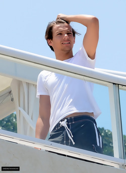I'd like to see Louis doing a remake of Titanic, because he looks like Leonardo and he took drama lessons, so I'm sure he would be great.
