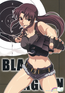  Revy from Black Lagoon But shes really badass and not the kinda girl you'd consider a slut
