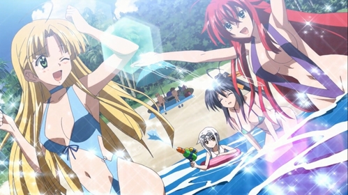  If someone can post one without the parte superior, arriba this works fine Highschool DxD