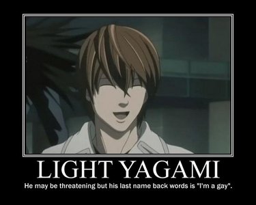  Light Yagami. HATE. HIM.
