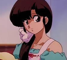 Kasumi is my favorite right now because she's a caring and how she shows care towards others,she's a fun character,she can cook (well to top in off but again i'm not sure if that's a big reason XD) anyway Kasumi-chan..though I'd have to say Akane & Ranma close to my favorite too.