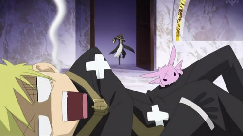  My fav Anime moment, is when Frau kicked sejak Teito, and bitten sejak Mikage (the small merah jambu dragon) because of saying nonsense.. (From 07-Ghost)