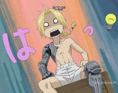  Allrighty then how about this face made da Ed from FMA XD