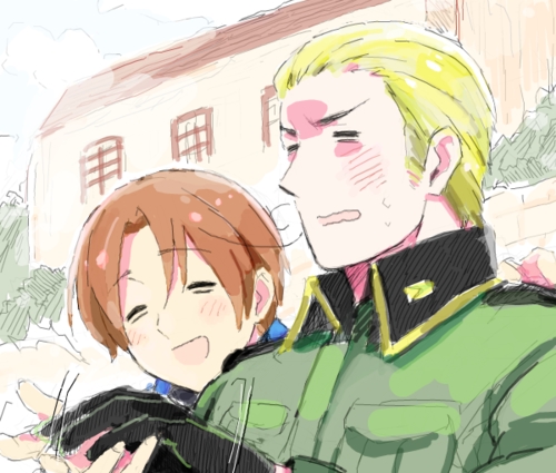  Well, yes, my favori pairing in Hetalia DOES happen to be GerIta, but I am also quite open to other pairings as well! ^>^" Love. <3