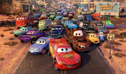  迪士尼 Pixar`s Cars club. :D
