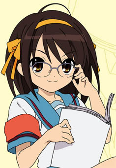 I look like Haruhi with glasses and my personality is like Izayas