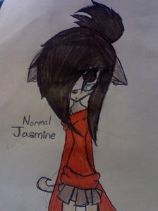  Jasmine: O.O Dominique* runs to them but gets hit bởi kevin and falls to the floor * Oww