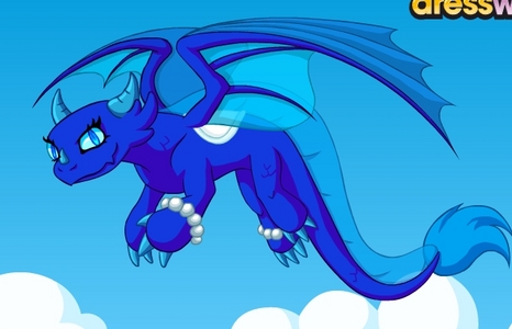  Galactic:YO! *riding her blue dragon* Blue Dragon:*lands infront of them* Galactic: >:D hiiiii. (this is her Dragon >:D)