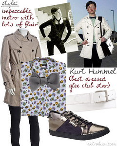  How is that Kurt's dad can't afford paying for the private school (and has to spend honey moon savings), but can afford to buy Marc Jacobs o burberry clothes for Kurt?