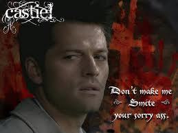  a very simple question. castiel is so cute and smart in supernatural. right?