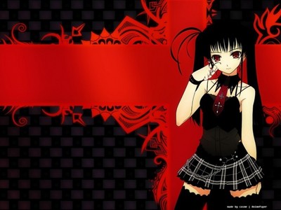 post a pic of an anime character with black,pink,white or blond hair!!^^
