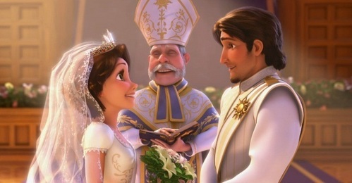  What do あなた think of Rapunzel and Flynn's wedding and about 塔の上のラプンツェル Ever After?