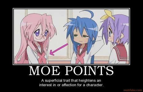  An anime character thats moe :3