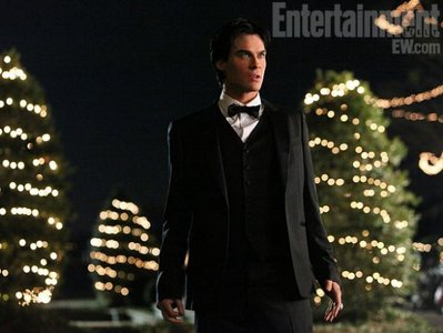 In the picture below (3X14), Damon looks pretty darn mad.  What do you think is causing his anger?
