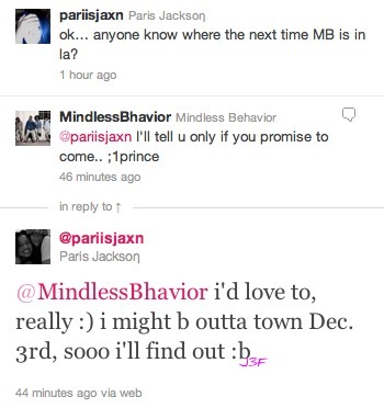  Does anybody here know that Princeton is going to meet Paris Jackson ??