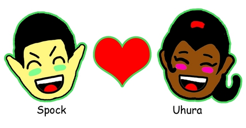  Why do anda think Spock and Uhura make a good couple?
