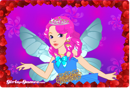  Challenge سوال #1: Create a Fairy یا Pixie using the Fairy Tale Hairstyle game.