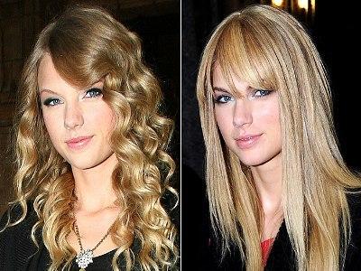 does taylor look better with straight or curly hair? - Taylor Swift Answers  - Fanpop