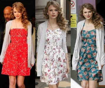 Taylor's dresses!!!