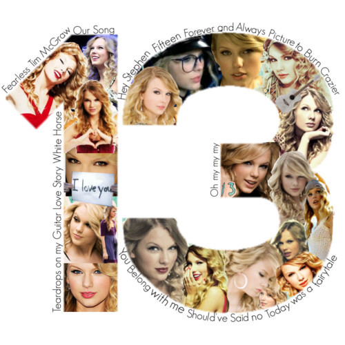 Picture of Taylor in anything to do with 13 :)
