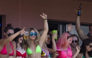 do a pic with spring breakers with all the girls.