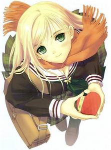 Post A Random Picture Of A Anime Girl With Blonde Hair and Green eyes :3  =w= - Anime Answers - Fanpop