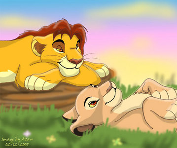  What are the cutest pictures of Mufasa and Sarabi?