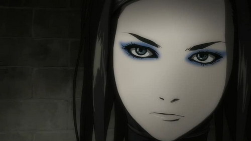  Post a pic of an anime chick who is quite gothic looking