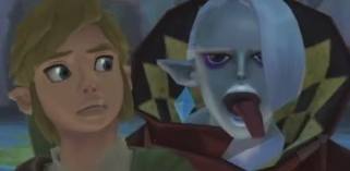 What if Ghirahim walked up right behind あなた and did that tounge thing, what would あなた do または how would あなた react?