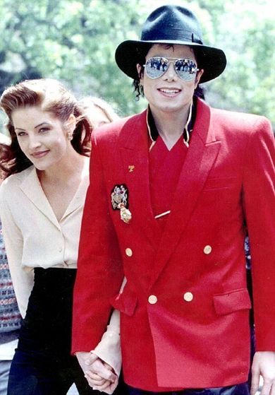  Michael with his ex-wife Lisa