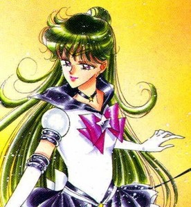  eternal sailor pluto , as its shown in the マンガ