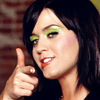  "Katy is very pretty, Blue eyes + Black hair = GORGEOUS!!!! :D"-DamianLUVR