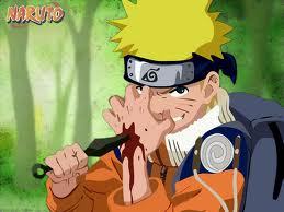  Naruto, inaonyesha his bravery on a mission.