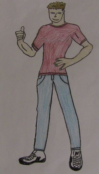  Sam (aka Red Revenge) in his civilian clothes.
