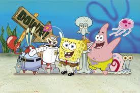 spongebob and friends