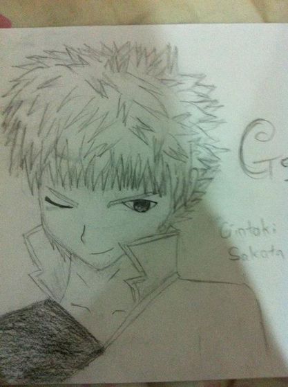  Gintoki Sakata from gintama....Although he doesn't look like him XD