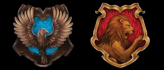  Gryffindor and Ravenclaw final crest