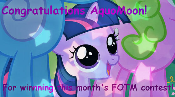  Congratulations AquoMoon!