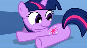  Giving Du the gift of filly Twilight Sparkle! :D