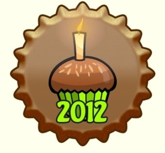  Happy Belated Birthday 2012 кепка, колпачок
