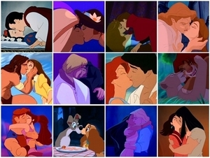  Iconic Disney Kisses <3