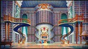  Hogwarts had a huge bibliothek