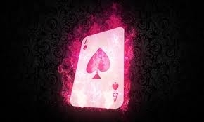  I was walking away when a flaming playing card was dropped in my path.