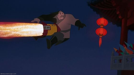  Boom! This is one of my paborito scenes in Mulan but like in most Disney pelikula I had no clue what was going on.