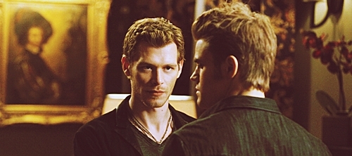  Joseph morgan as Klaus in The Vampire Diaries