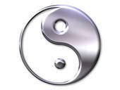  Tranquil and Peaceful,is Yin(Silver) and Yang(White)